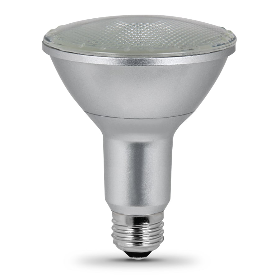 Utilitech 2Pack 75W Equivalent Dimmable Warm White Par30 Longneck LED Flood Light Bulb at