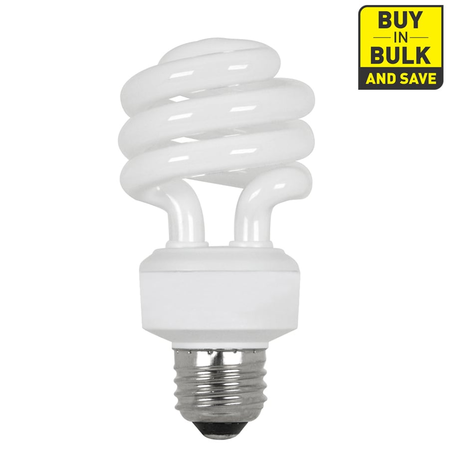 Utilitech L18TM4/35K/RP DRP UT 75W (18W) CFL BR WHITE