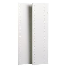 UPC 018098000727 product image for Easy Track 0.625-in W x 14-in D White Wood Closet Shelf Kit | upcitemdb.com