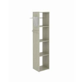 Closet Evolution 16 in. W Rustic Grey Wood Utility Closet Tower