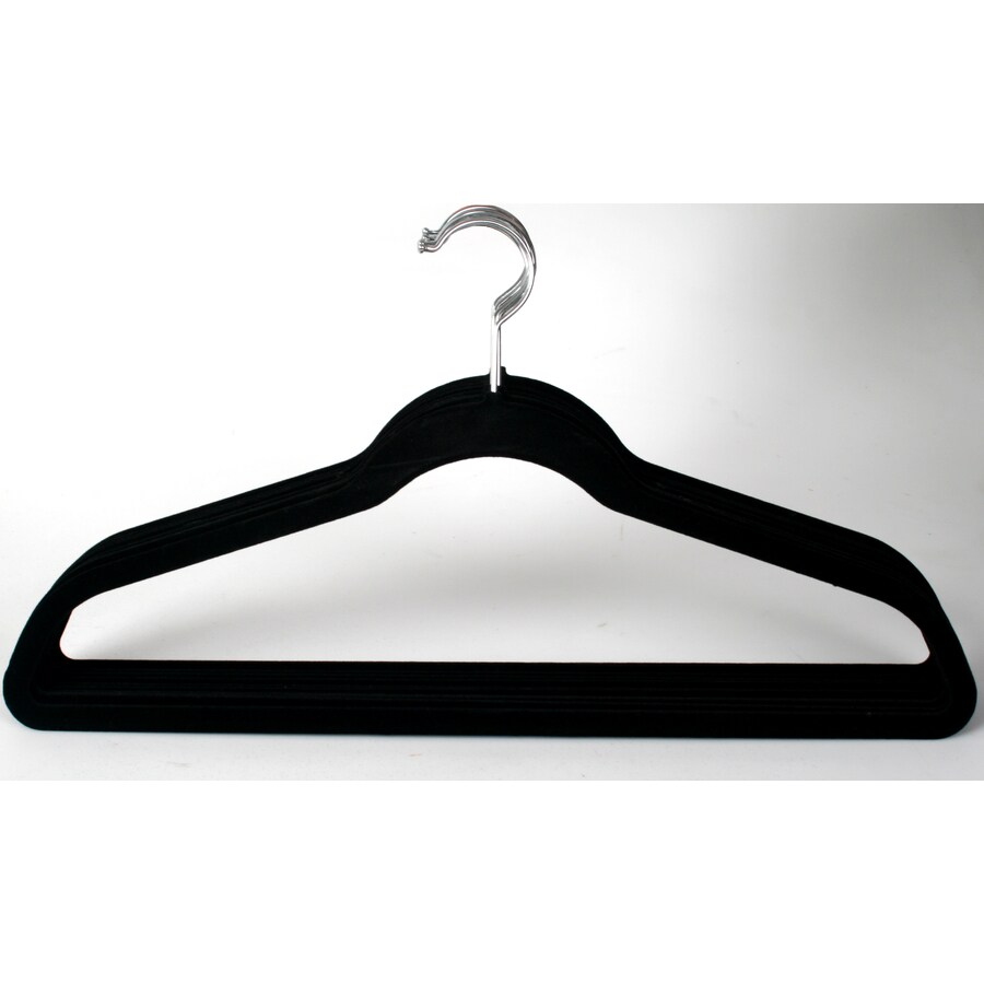 Style Selections 10Pack Flocked Hangers at