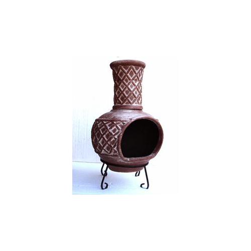 lowes clay chiminea