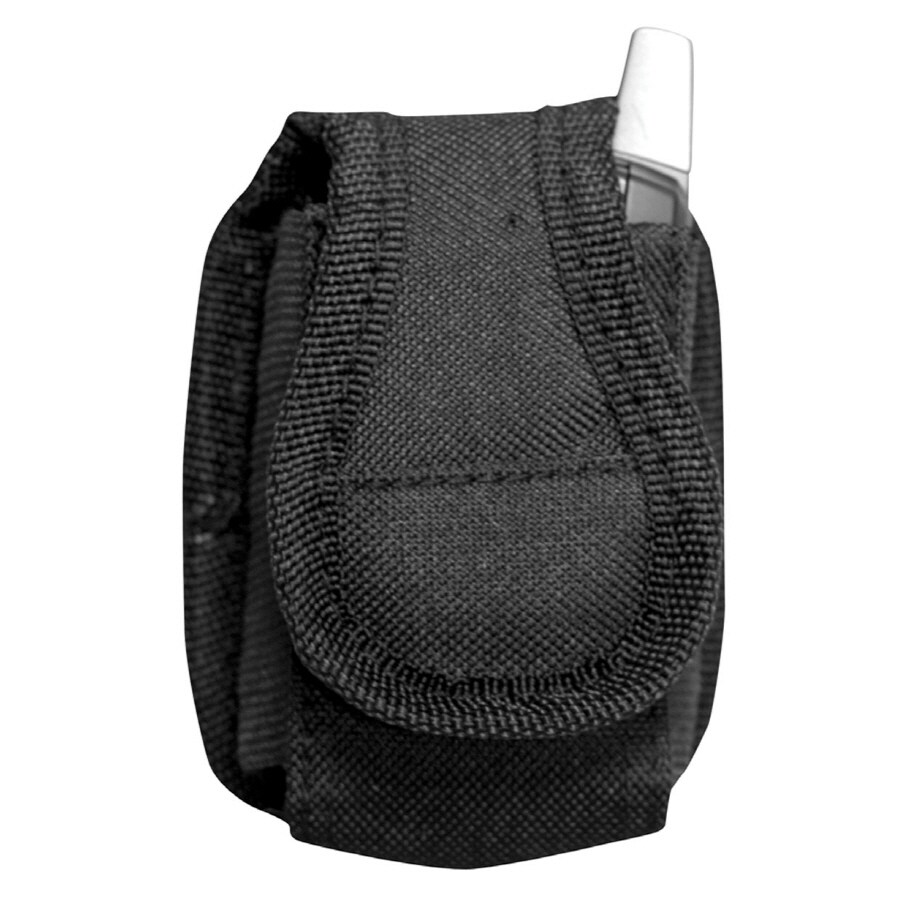 AWP 1L-72416 Black Polyester Hook-N-Loop Cell Phone Case