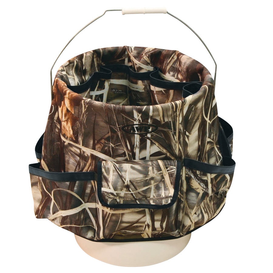 AWP 12 Pocket Camo Bucket Tool Organizer at Lowes