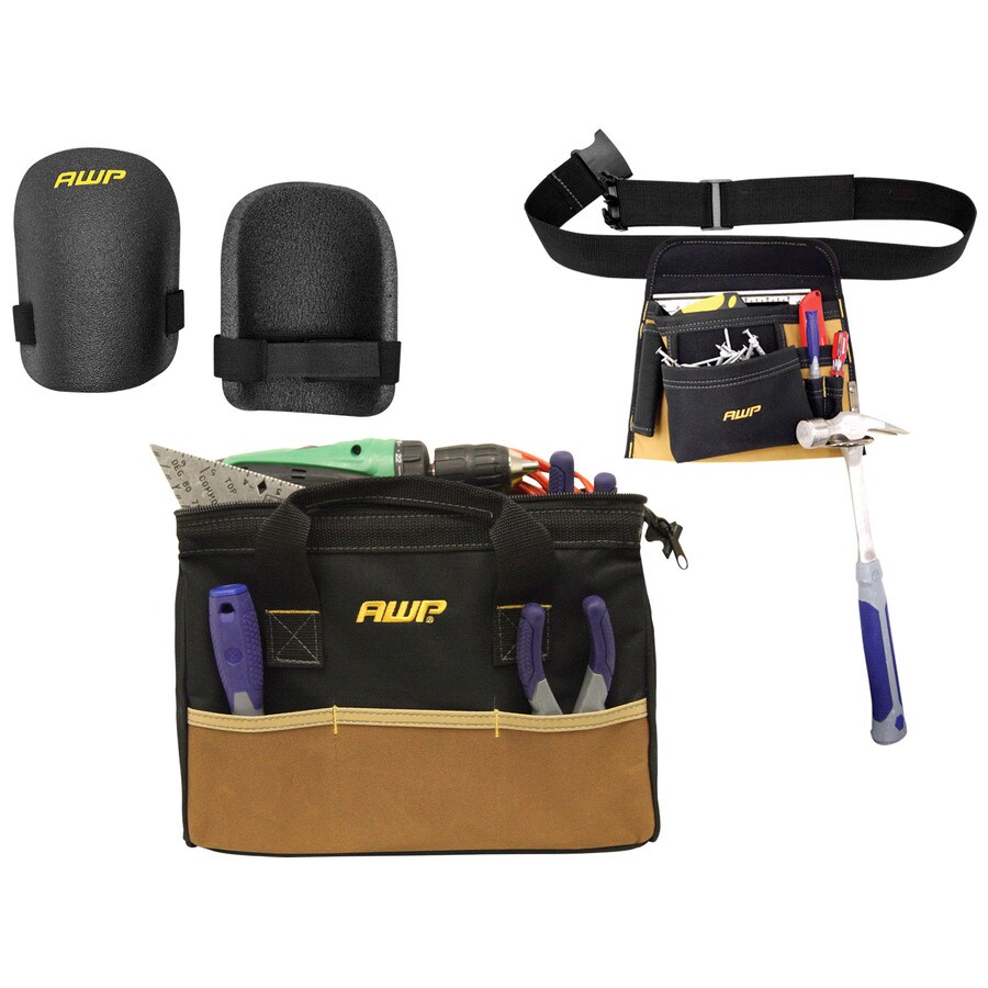 AWP 2LP-72489-VP Polyester Zippered Closed Tool Bag