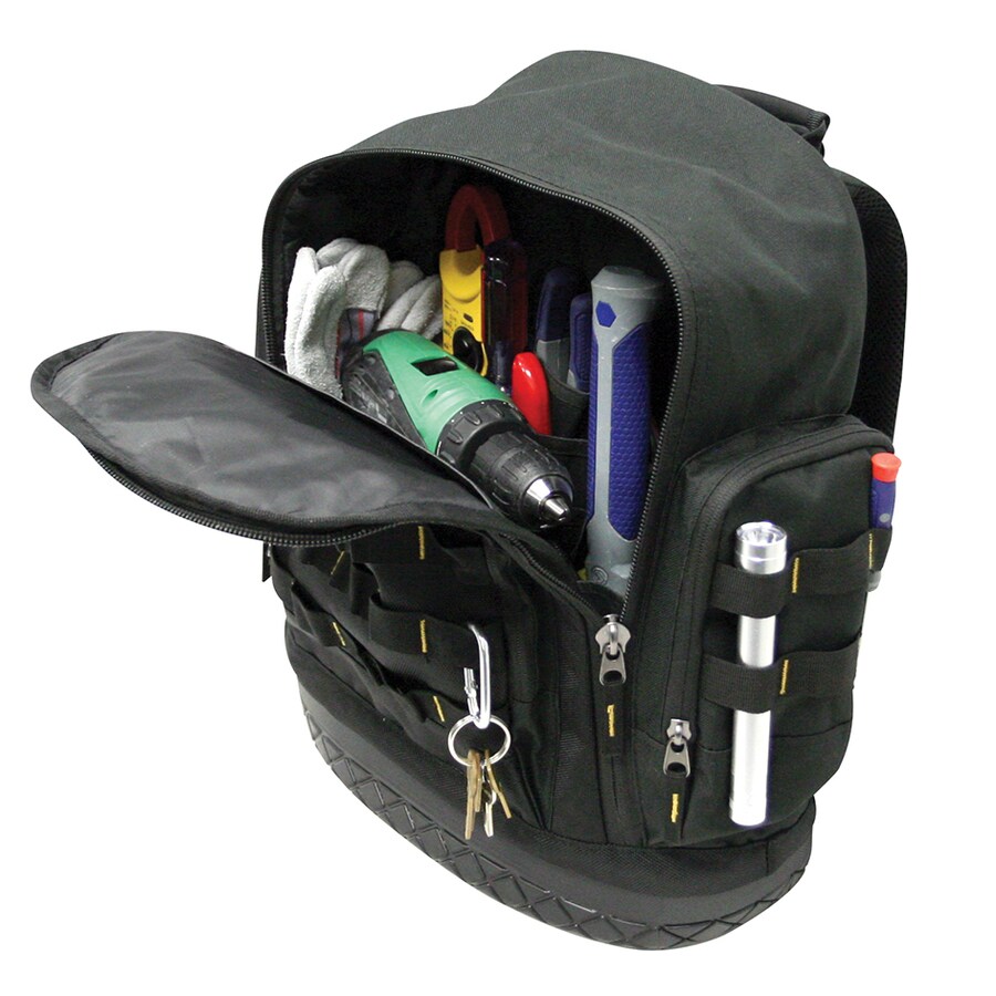 AWP HP Black Polyester 15 in Zippered Tool Bag in the Tool Bags department at Lowes