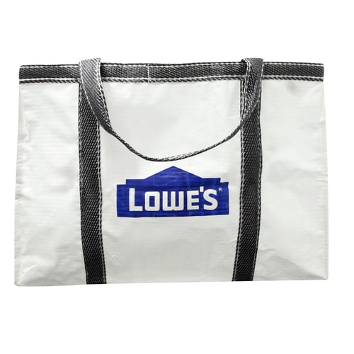 AWP 89Gallon White Outdoor Polypropylene Construction Trash Bag in the