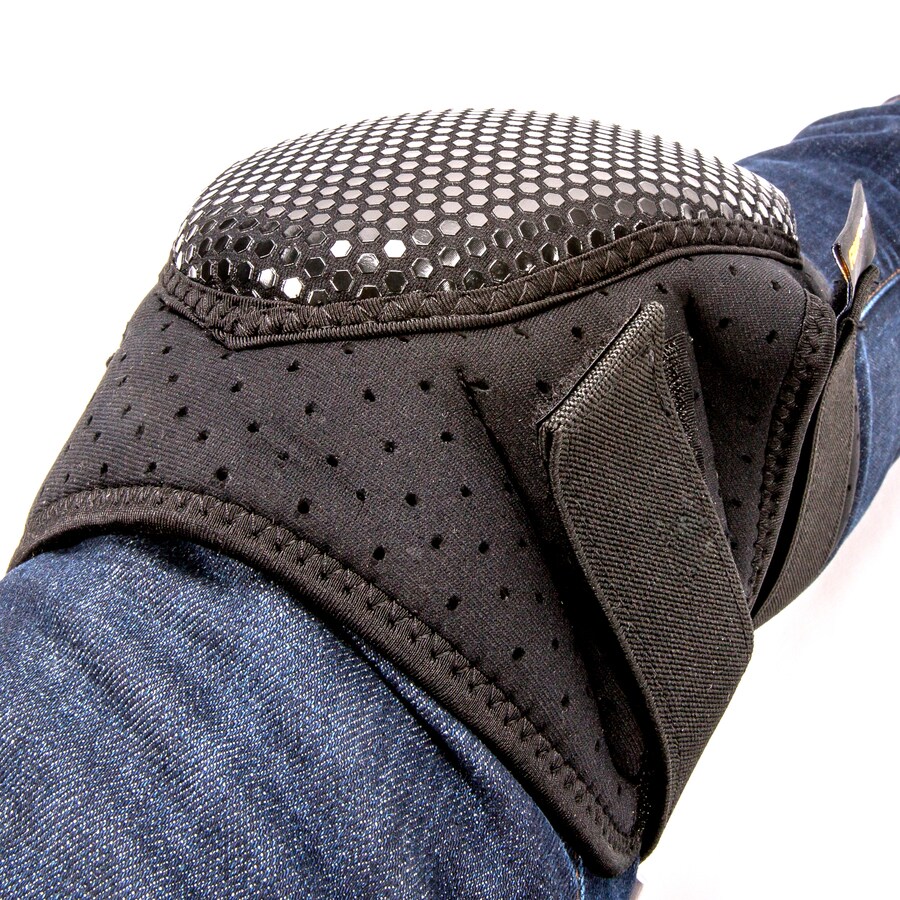 AWP HP Black Neoprene Knee Pads with Gel Padding and Adjustable Straps