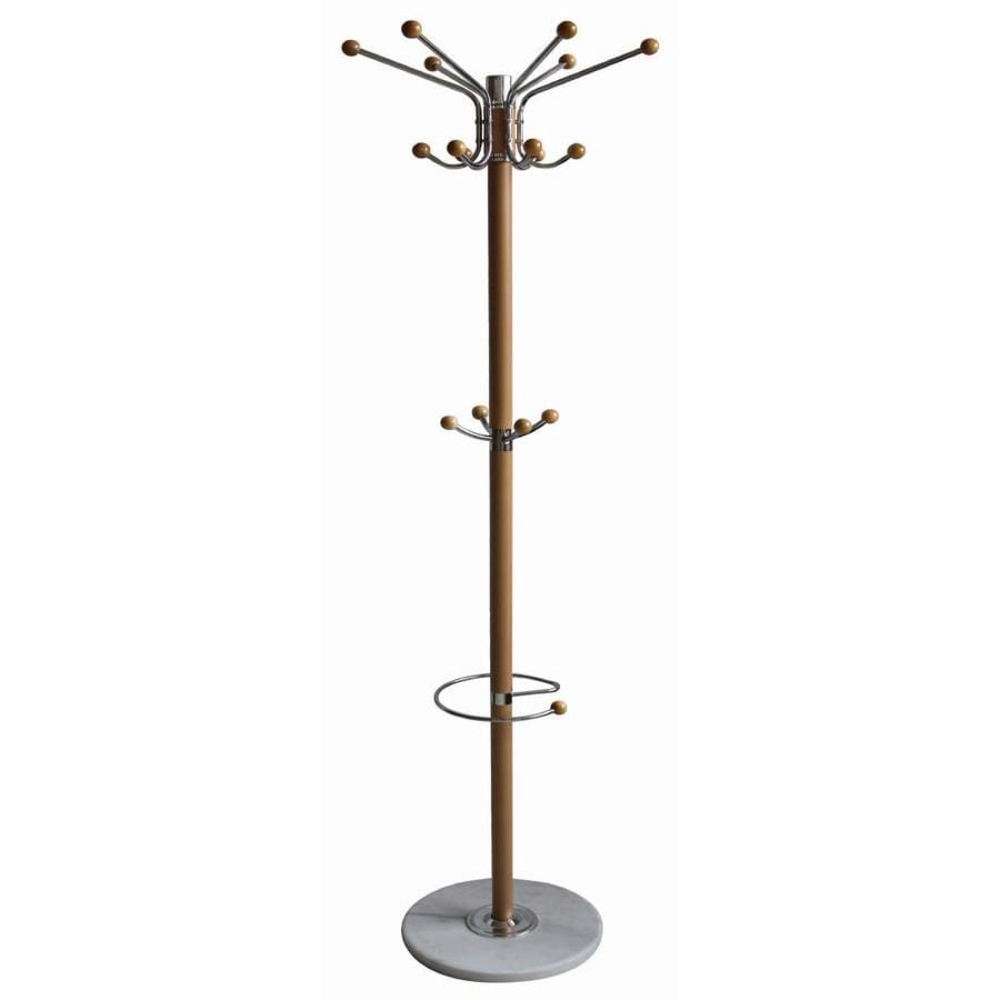 Home Basics Multi 10 Hook Coat Stand In The Coat Racks And Stands Department At