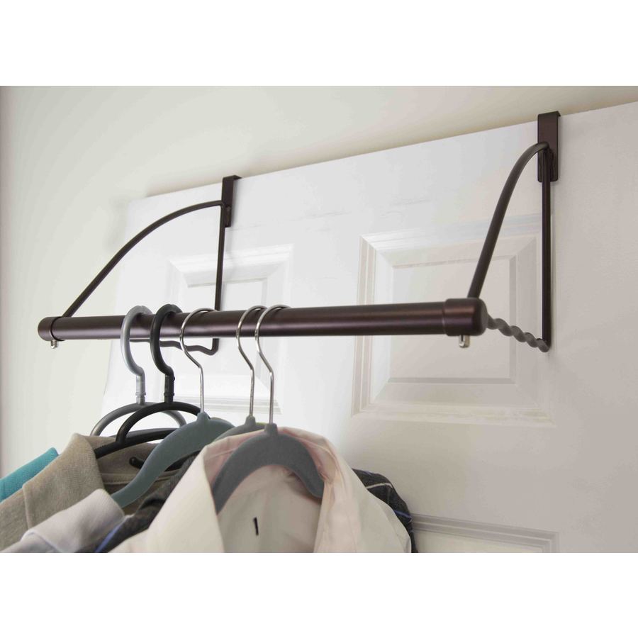Home Basics Over The Door Closet Valet Bronze At Lowes Com