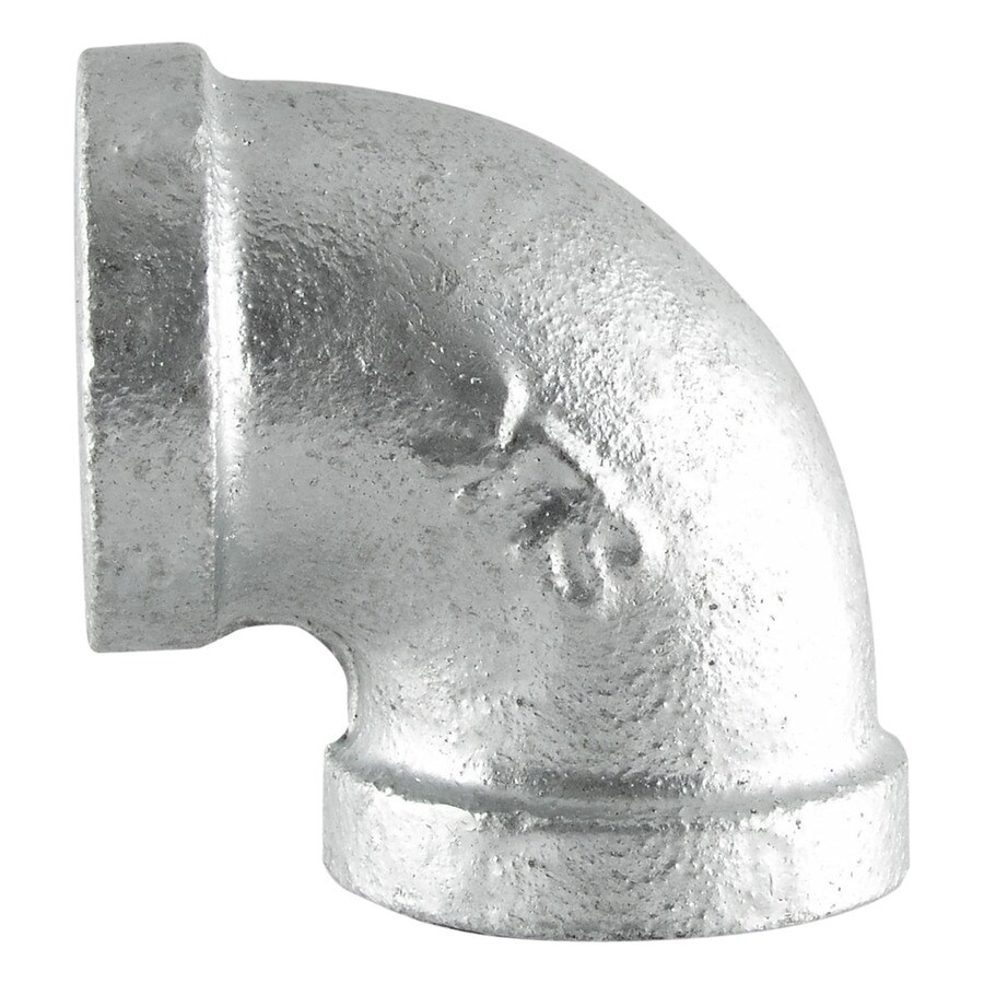 LDR 90-Degree Galvanized Elbow Fittings