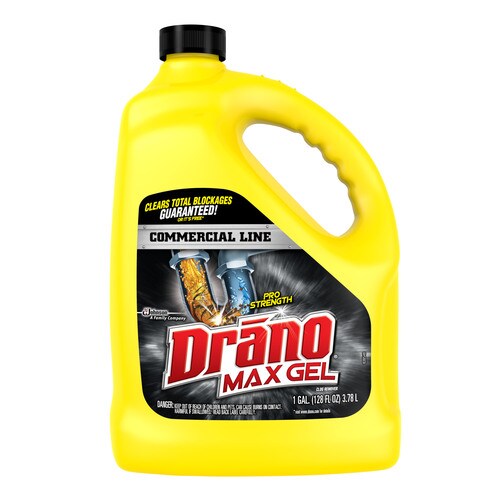 Drano Commercial Line 128 Oz Drain Cleaner At Com Drano Commercial Line 128 Oz Drain