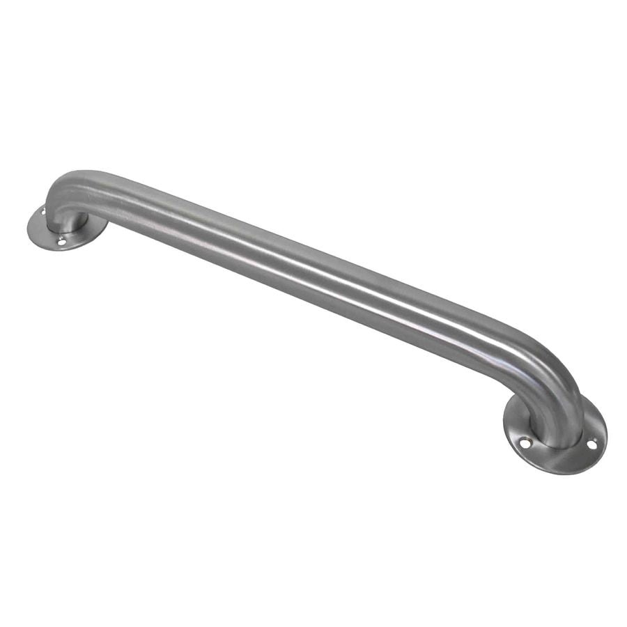 Shop Project Source 24in Stainless Steel Wall Mount Grab Bar at
