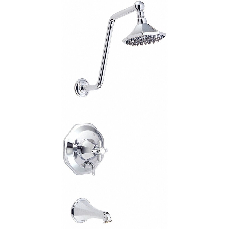 Danze D503066 Brandywood Chrome 1-Handle Tub & Shower Faucet with Single-Function Showerhead