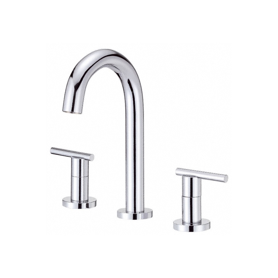 Danze D304558 Parma Chrome Widespread 2-handle WaterSense Bathroom Sink Faucet with Drain