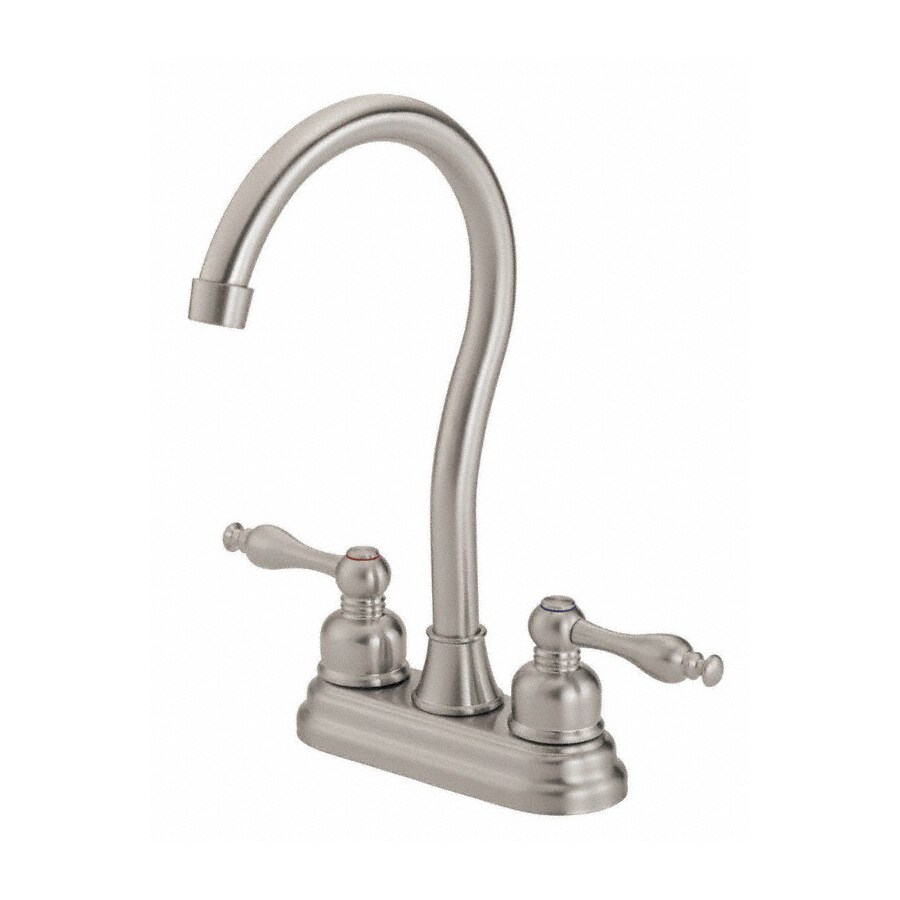 Danze Sheridan Stainless Steel 2 Handle Bar And Prep Faucet