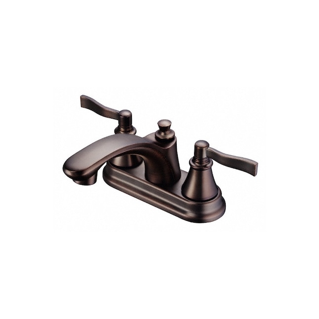 Danze D301025RB Aerial Oil-Rubbed Bronze 2-Handle WaterSense Bathroom Sink Faucet (Drain Included)