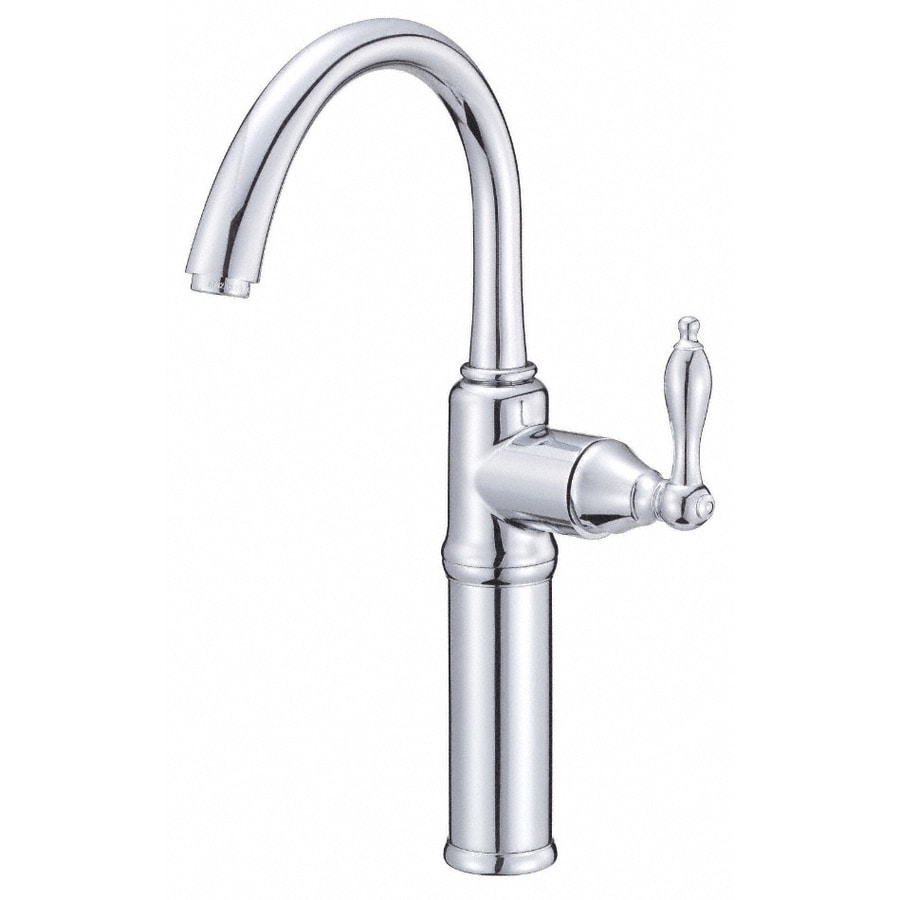 Danze D201540 Fairmont Chrome Single Hole 1-handle WaterSense Bathroom Sink Faucet with Drain