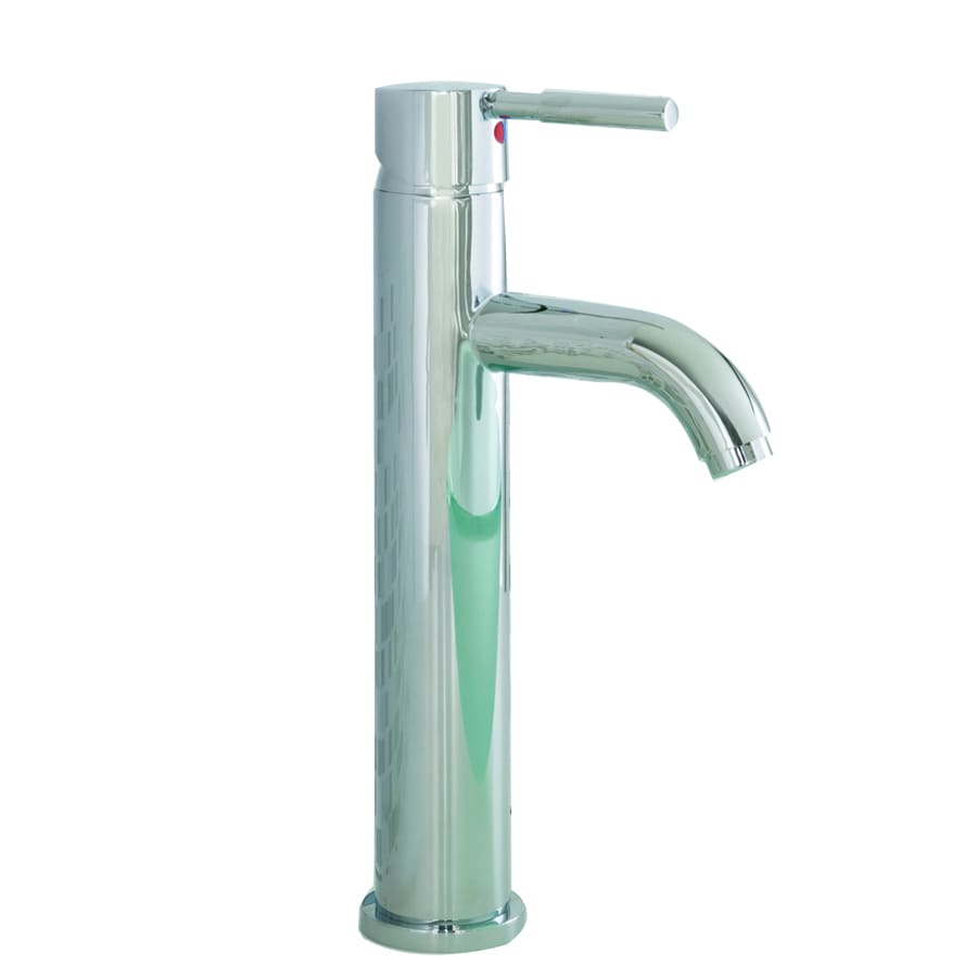 AquaSource Grabill Chrome 1-Handle Single Hole WaterSense Bathroom Faucet