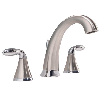Aquasource Brushed Nickel 2 Handle Watersense Bathroom Faucet