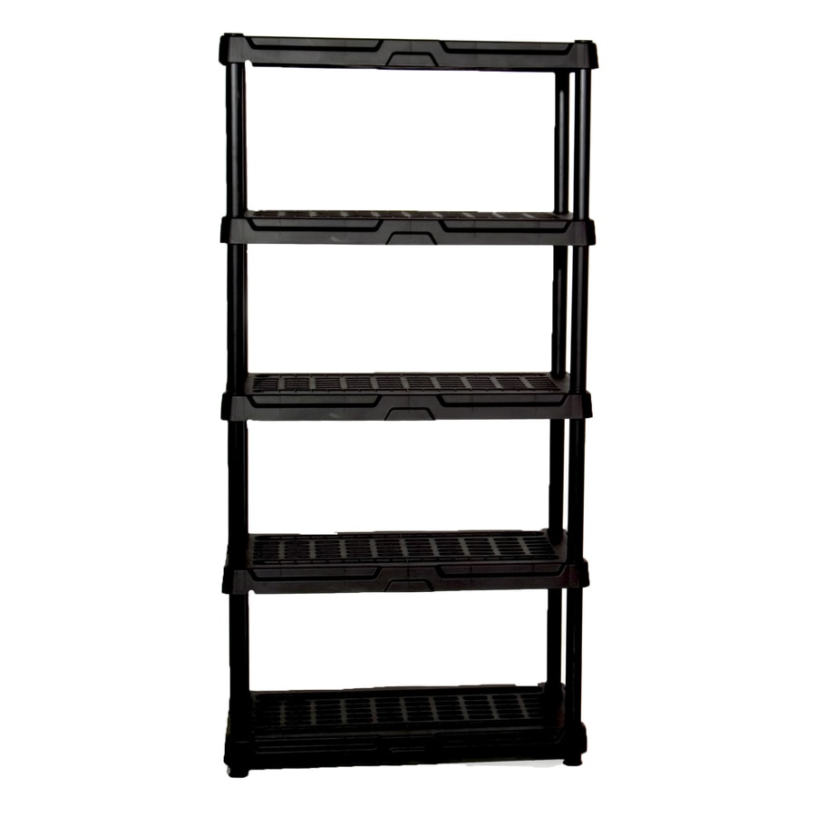 Shop Freestanding Shelving Units at Lowes.com - Blue Hawk 72-in H x 36-in W x 24-in D