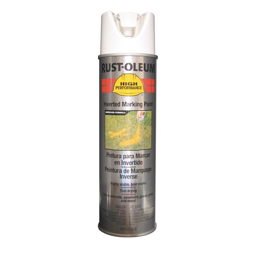 rust oleum spray paint white