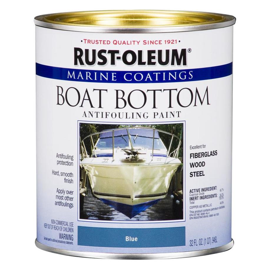 Shop Rust-Oleum Marine Coatings Blue Flat Antifouling ...