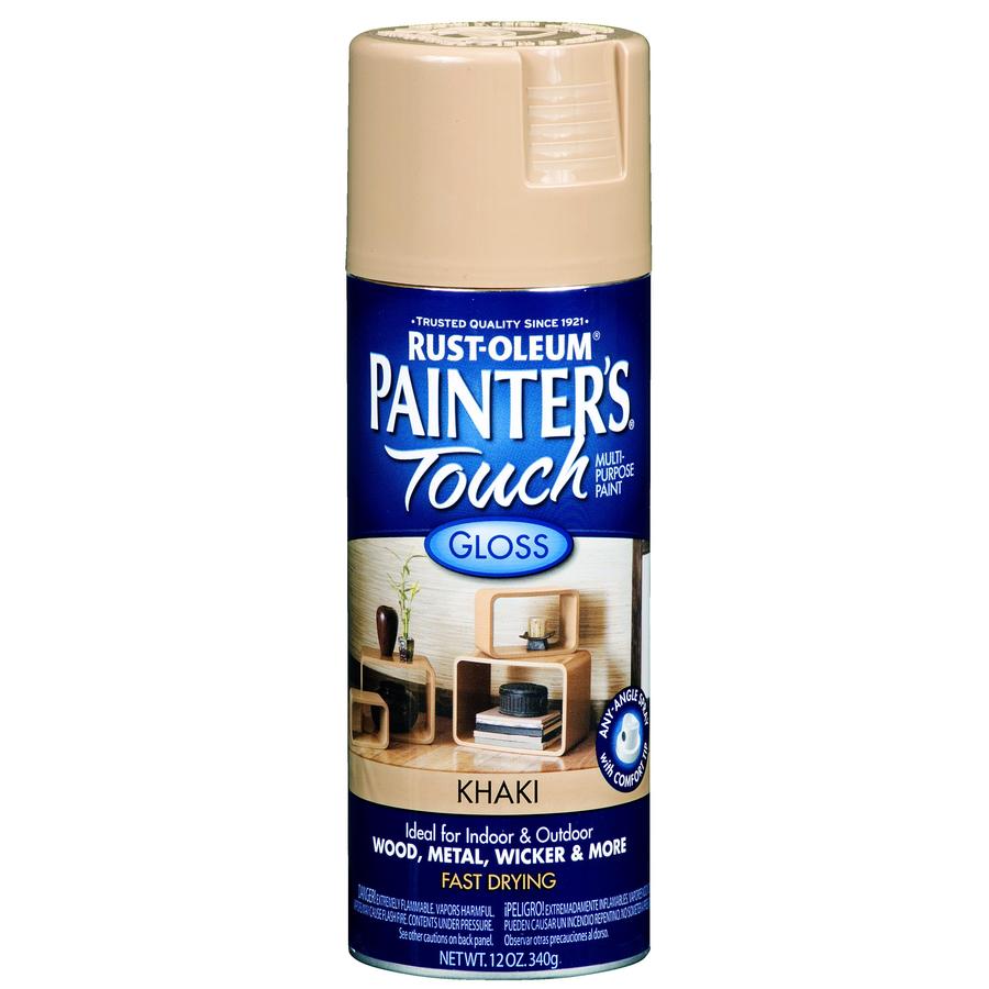 Rust-Oleum 224356 12-oz Khaki Gloss Spray Paint
