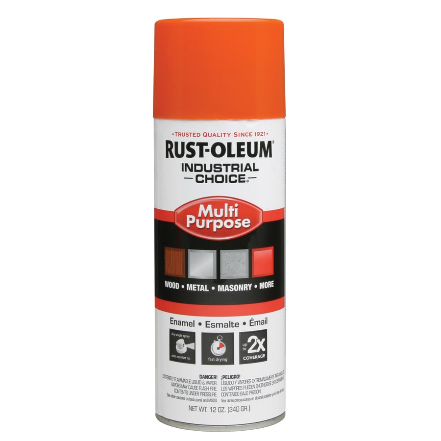 Rust Oleum Choice Safety Orange Spray Paint Actual Net Rust Oleum Choice Safety Orange Spray Paint Actual Net Contents 12 Oz