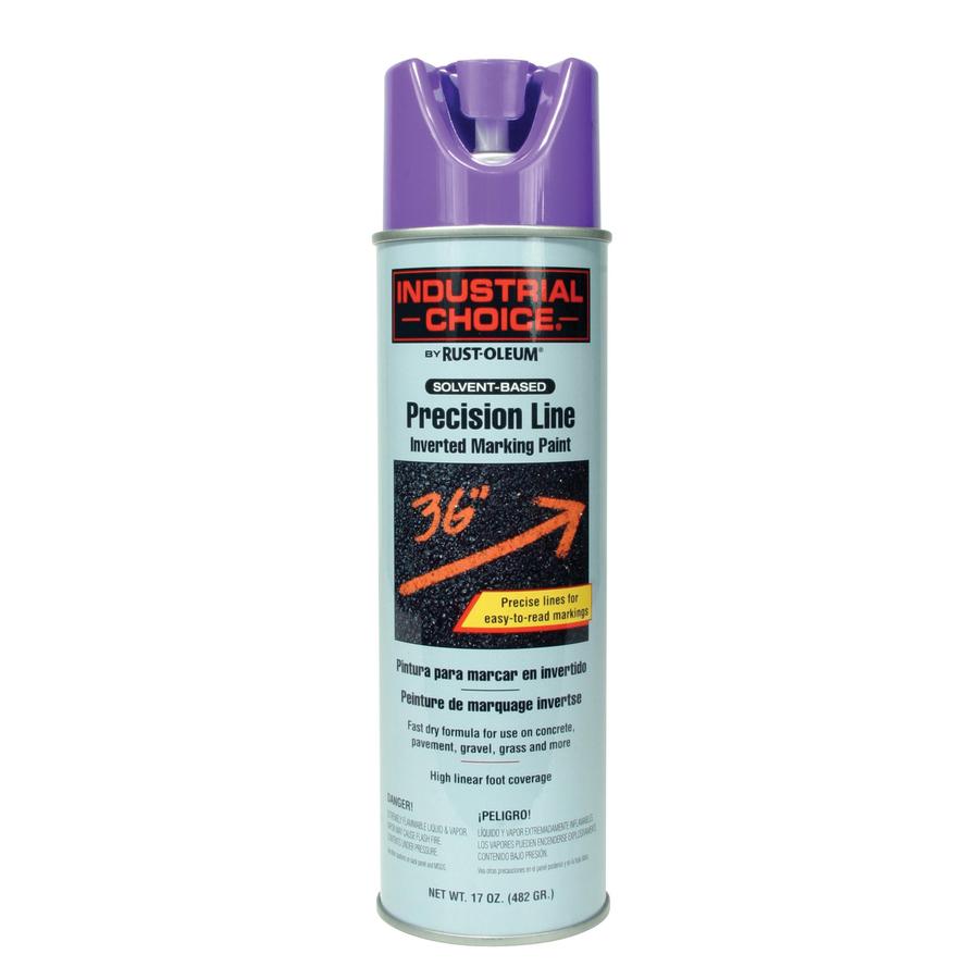 Shop RustOleum Industrial Choice Purple Fluorescent Spray Paint