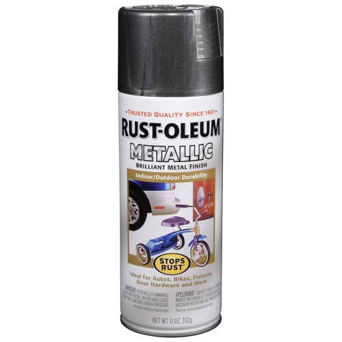 Rust-Oleum 11-oz Charcoal Gloss Spray Paint at Lowes.com