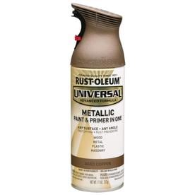 Rust-Oleum Universal Universal Gloss Aged Copper Metallic Spray Paint and Primer In One (Actual Net Contents: 11-oz)