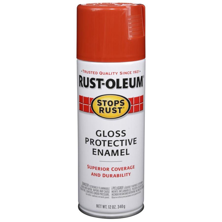Rust-Oleum Stops Rust Gloss Lobster Red (Actual Net Contents: 12-oz) at ...