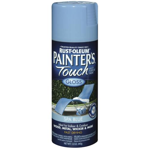 Rust-Oleum 12 Oz. Spa Blue Gloss Spray Paint at Lowes.com