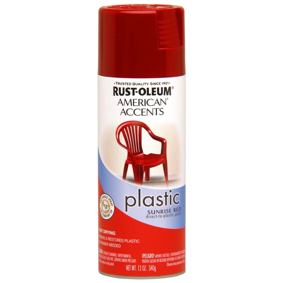 rust oleum spray paint for plastic
