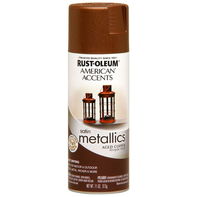 Rust-Oleum 11-oz Aged Copper High-Gloss Spray Paint in the Spray Paint  department at Lowes.com