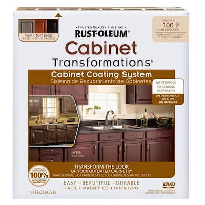 Rust Oleum Cabinet Transformations Dark Base Satin Cabinet