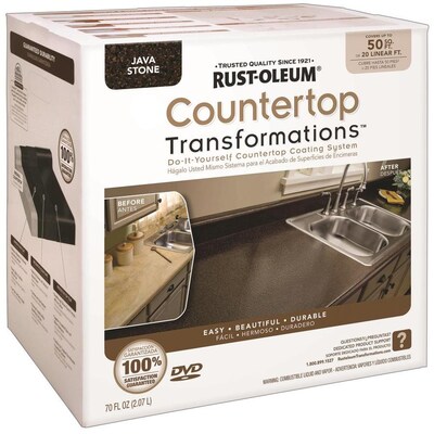 Rust Oleum Countertop Transformations Java Stone Semi Gloss