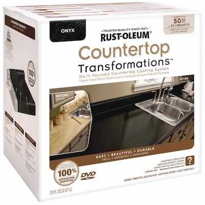 Rust Oleum Countertop Transformations Onyx Semi Gloss Countertop