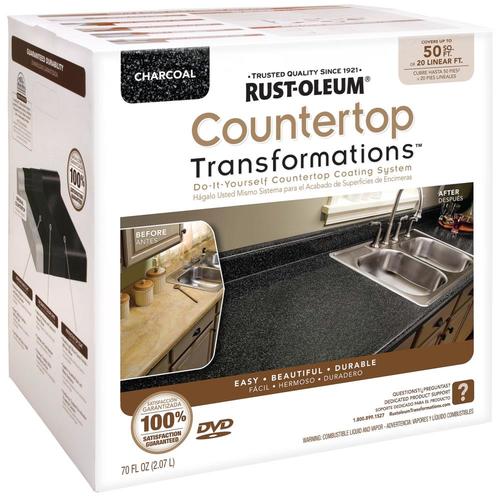 Rust Oleum Countertop Transformations Charcoal Semi Gloss