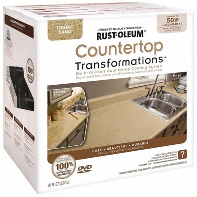 Rust Oleum Countertop Transformations Desert Sand Semi Gloss