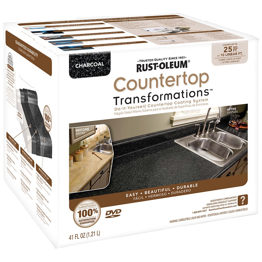 Rust Oleum Countertop Transformations Charcoal Semi Gloss