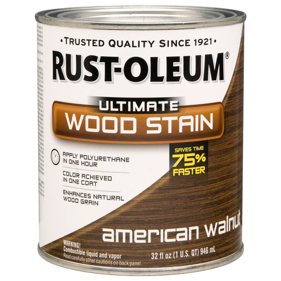 Rust-Oleum Ultimate American Walnut Interior Stain (Actual Net Contents:  32-fl oz) at