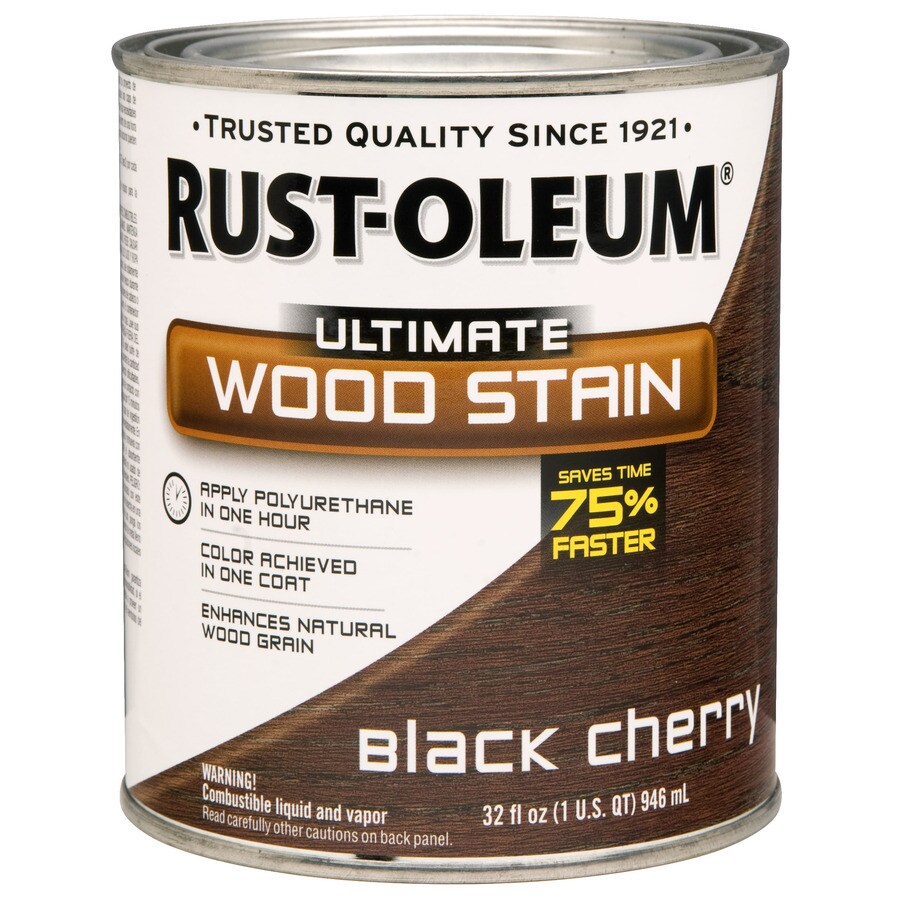 Rust-Oleum 358176 Quart Black Gel Stain: Interior Oil Based Stains