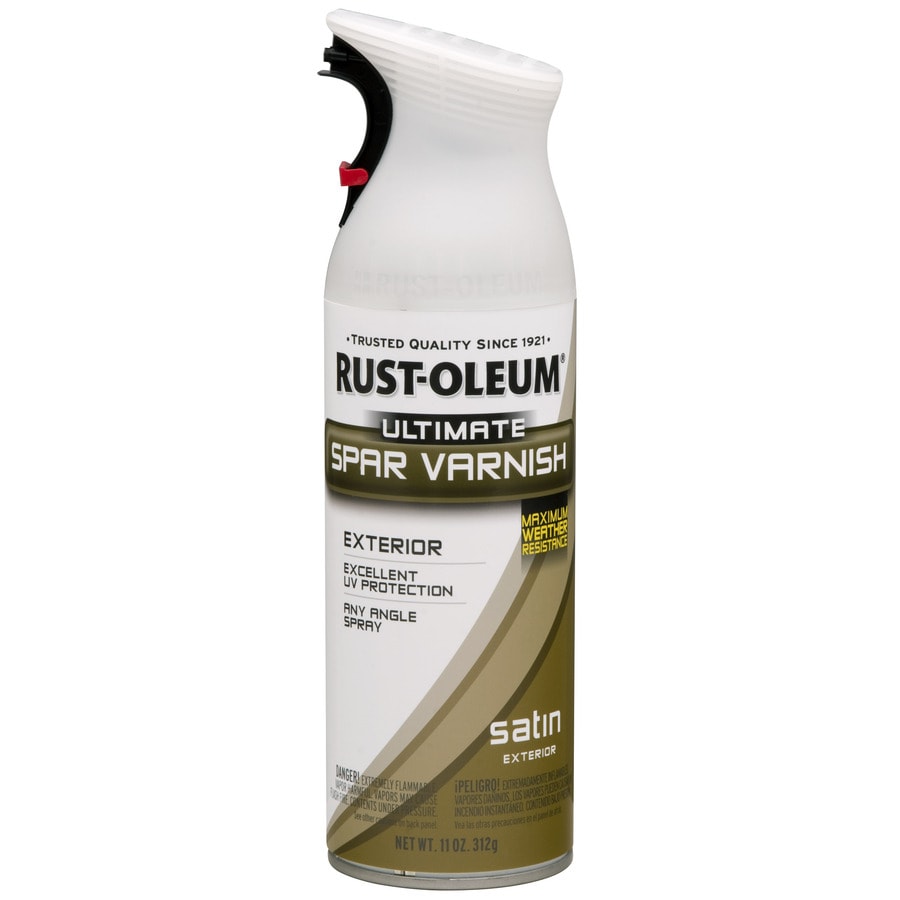 Rust Oleum 115 oz Clear Satin Spray Paint