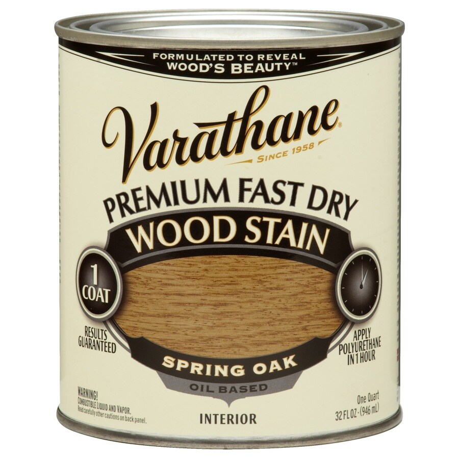 Varathane Premium Fast Dry SPRING OAK Interior Stain (Actual Net