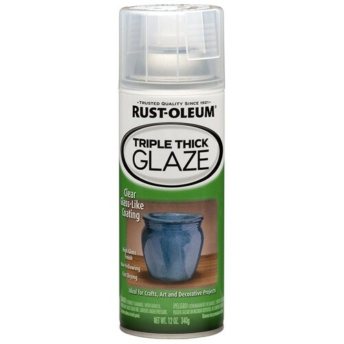 Rust Oleum Triple Thick High Gloss Clear Spray Paint Actual Net