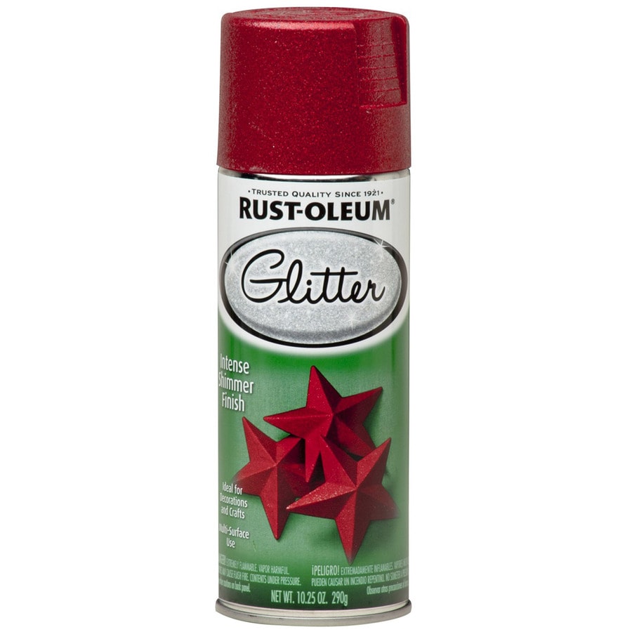 Shop Rust-Oleum Specialty Red Glitter General Purpose Spray Paint