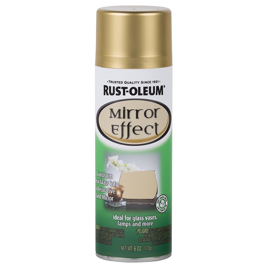 RustOleum Highgloss Gold Mirror Spray Paint (Actual Net Contents 6oz) at