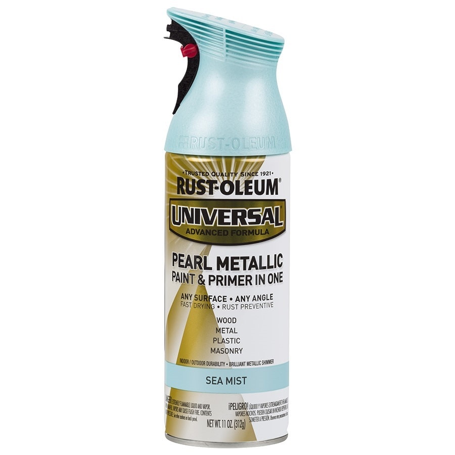 RustOleum Universal Gloss Sea Mist Pearlescent Spray